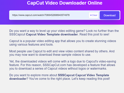 https://ssscap.net capcut video downloader