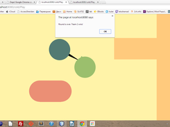 Final scene of a round(2D)