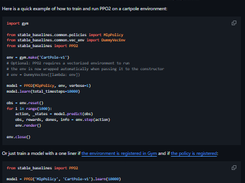 Stable Baselines Screenshot 1