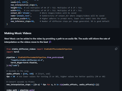 stable-diffusion-videos Screenshot 2