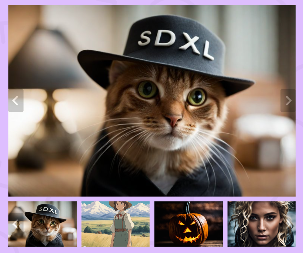 Stable Diffusion XL (SDXL) Screenshot 1