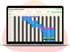 Manage shift schedule