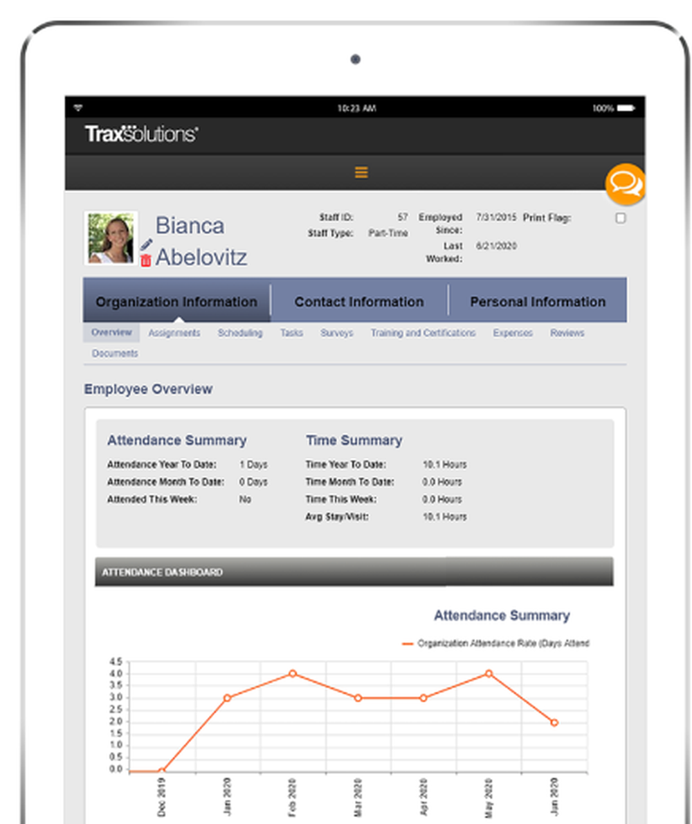 StaffTrax Screenshot 1