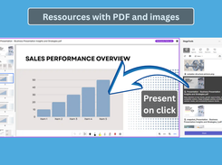 Present on Click: PDF and Images