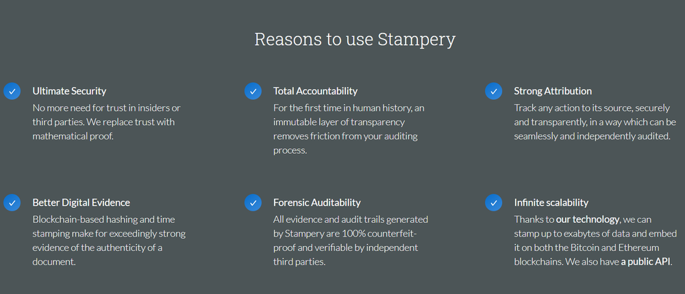 Stampery Screenshot 1
