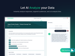 Instantly analyze responses, detect patterns, and segment audiences to uncover actionable insights.