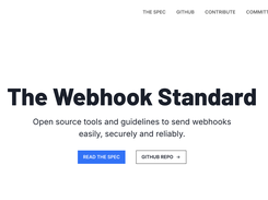 Standard Webhooks Screenshot 1