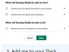 StandupBuddy Screenshot 2