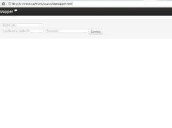 Login page, just enter the BOSH url, username and password.