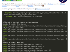 Starknet Foundry Screenshot 1