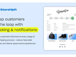 Keep customers in the loop with tracking & notifications