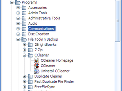 Start Menu Snapshot Example