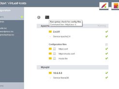 Start VirtualHosts Screenshot 1