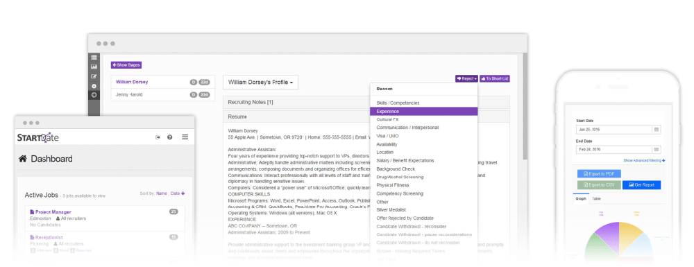 StartDate Screenshot 1