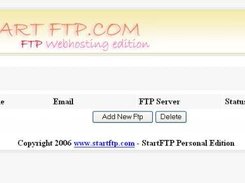 Startftp Personal Edition Screenshot 2