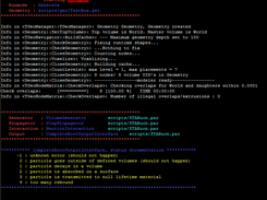 Command line output
