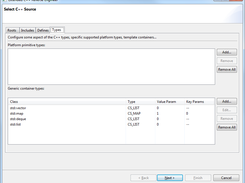 Configuring std container.