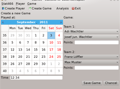 Create a new Game Record.