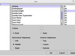 Cell font editor