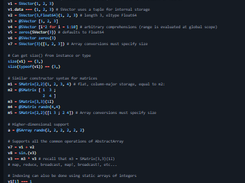StaticArrays.jl Screenshot 1