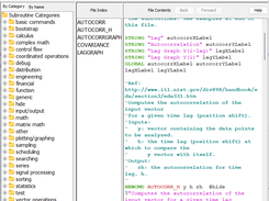 Statistics101 Subroutine Browser