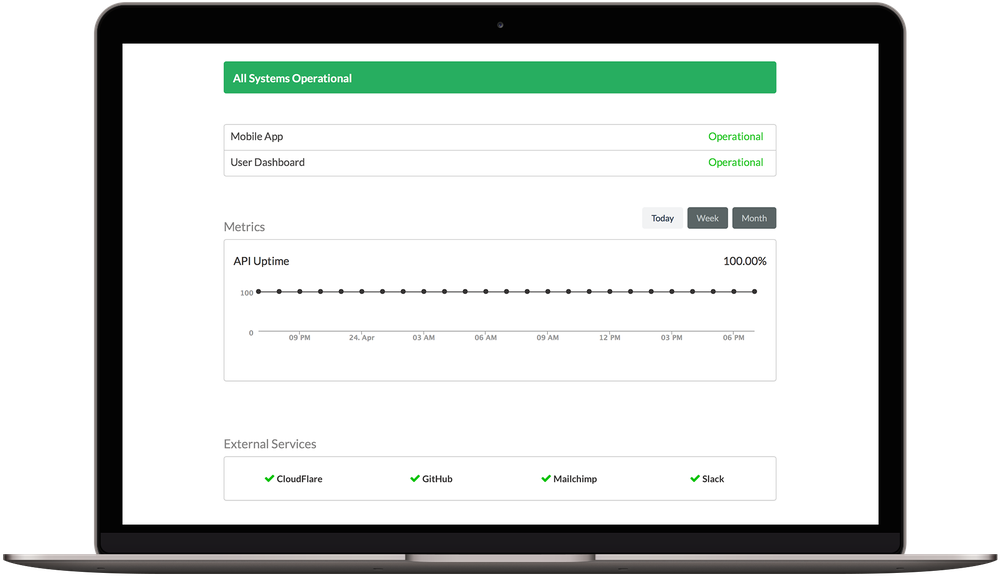 Status.io Screenshot 1