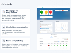 Status page by StatusHub