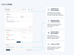 Create incidents or maintenance events