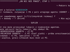 Sekcja podpowiedzi w scenariuszu „On nic nie powie” (wersja 0.5.0)