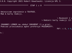 Początek etapu (wersja 0.8.0)