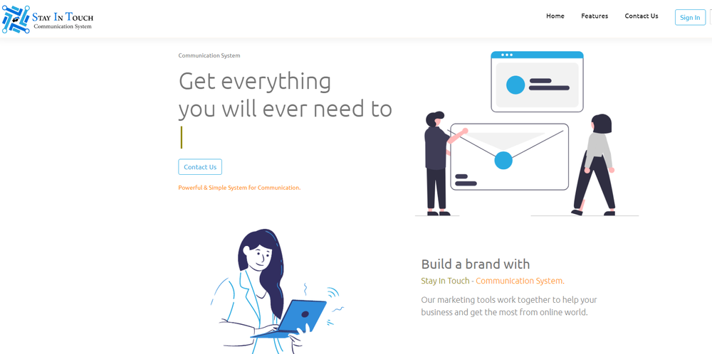 Stay In Touch Screenshot 1