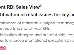 StayinFront RDI Sales View Screenshot 1