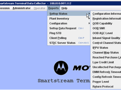 STDC Main GUI - Reports