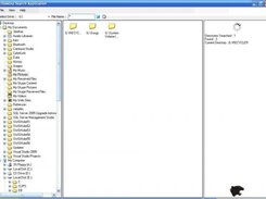 Searched Files in the List View and Status of Searched Files