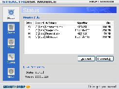 StealthDisk Mobile Screenshot 1