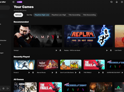 Steam Game Idler dashboard