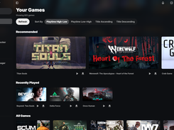 Steam Game Idler dashboard