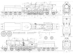 Sample drawing of Hungarian class 327