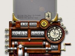 The steampunk clock