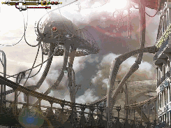 Showing the media player in use