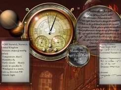 Steampunk Weather YWidget Screenshot 1