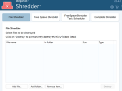Steganos Data Safe Screenshot 2