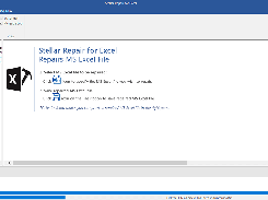 The software shows the progress of the file saving process.