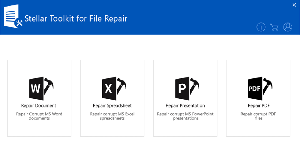 Stellar Toolkit for File Repair Screenshot 1