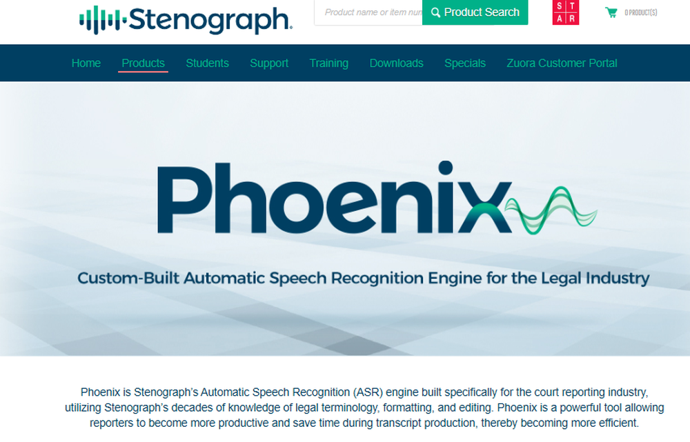 Stenograph Phoenix Screenshot 1