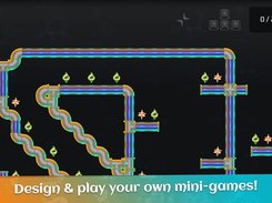 Design and play your own mini-games and more!