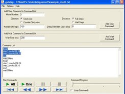 Multi-channel guistep screenshot