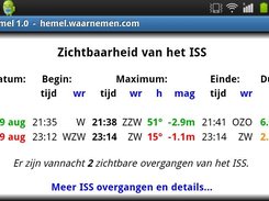 SterHemel: ISS