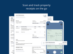 Scan and track property receipts on the go