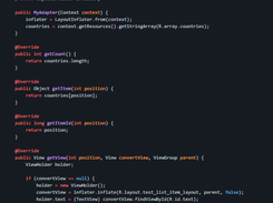 StickyListHeaders Screenshot 1